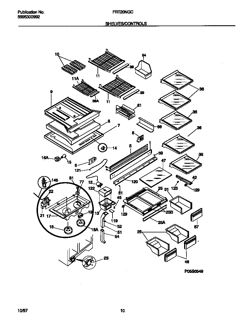 06 - SHELVES/CONTROLS