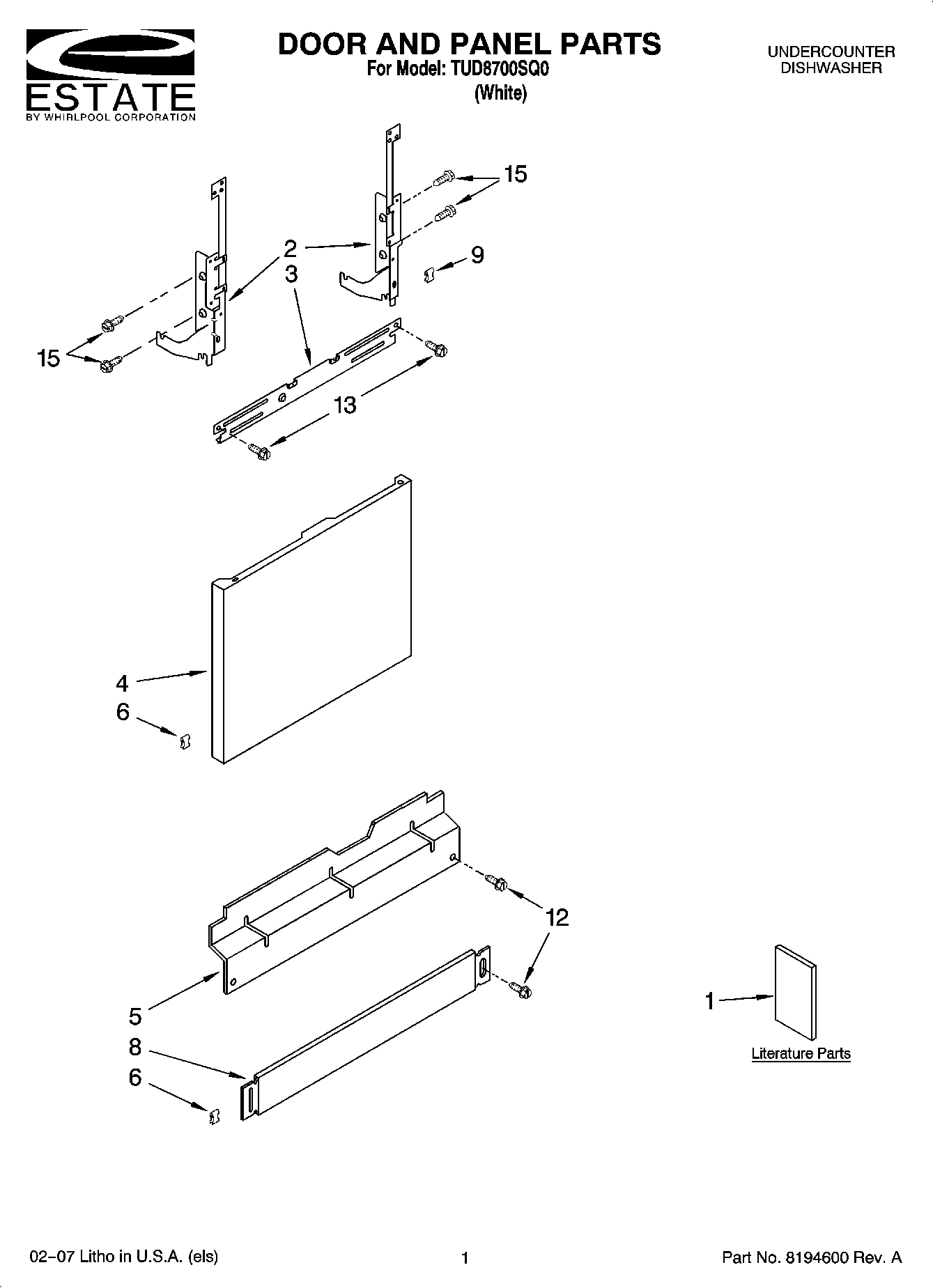 01 - DOOR AND PANEL PARTS