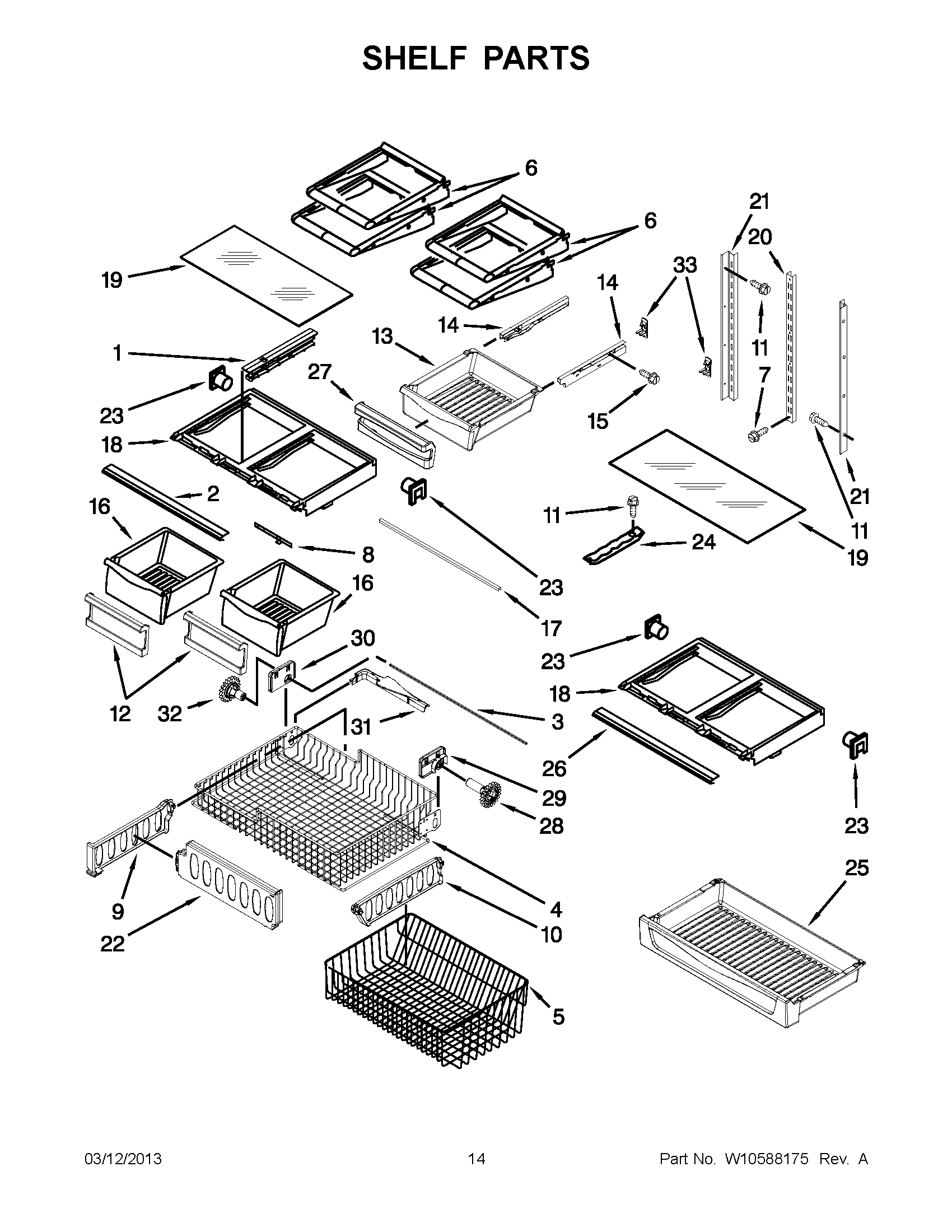 07 - SHELF PARTS