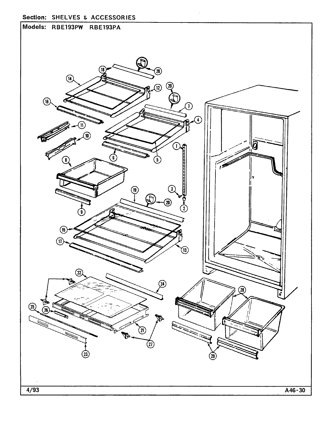 03 - SHELVES & ACCESSORIES