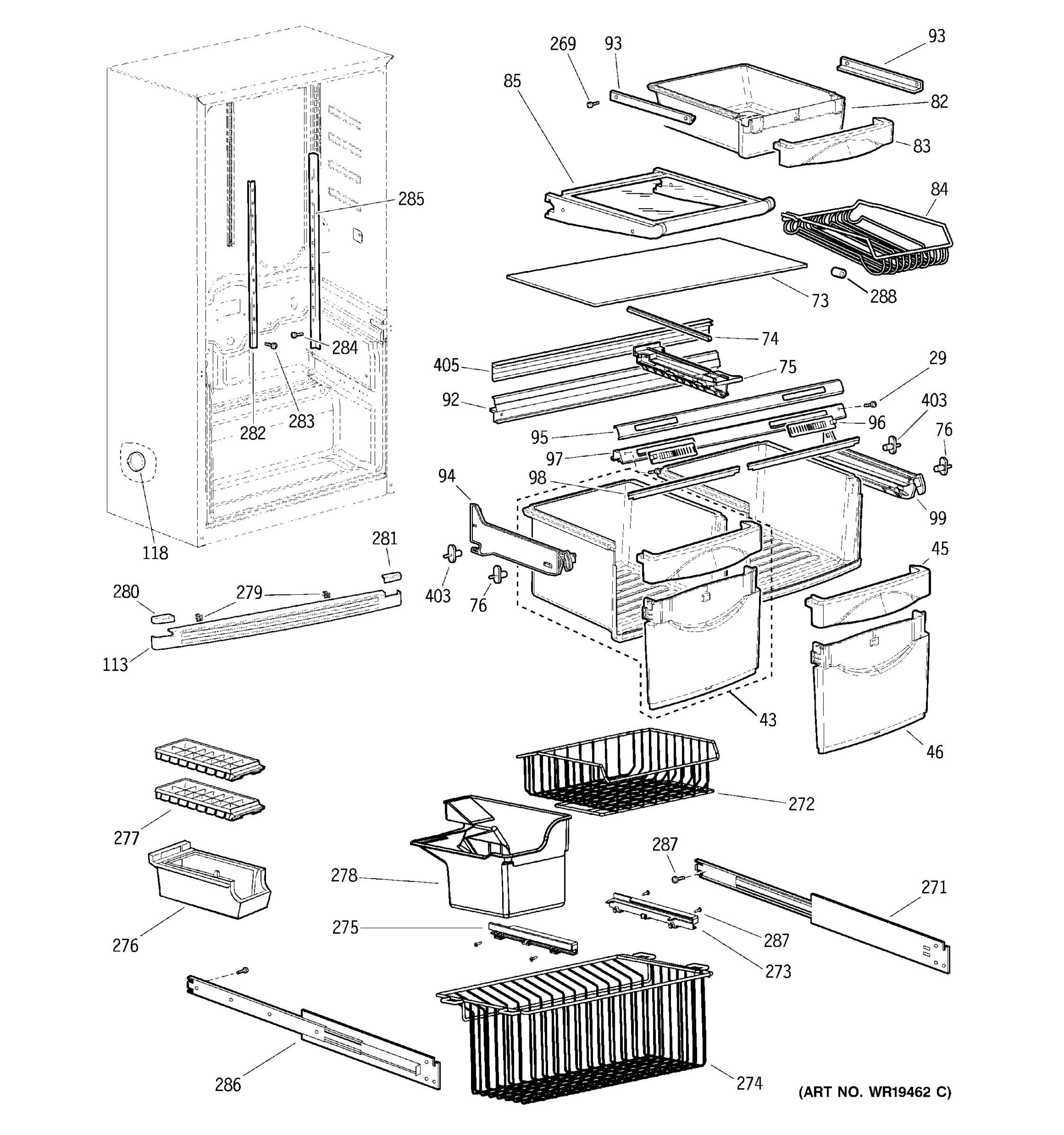 SHELVES