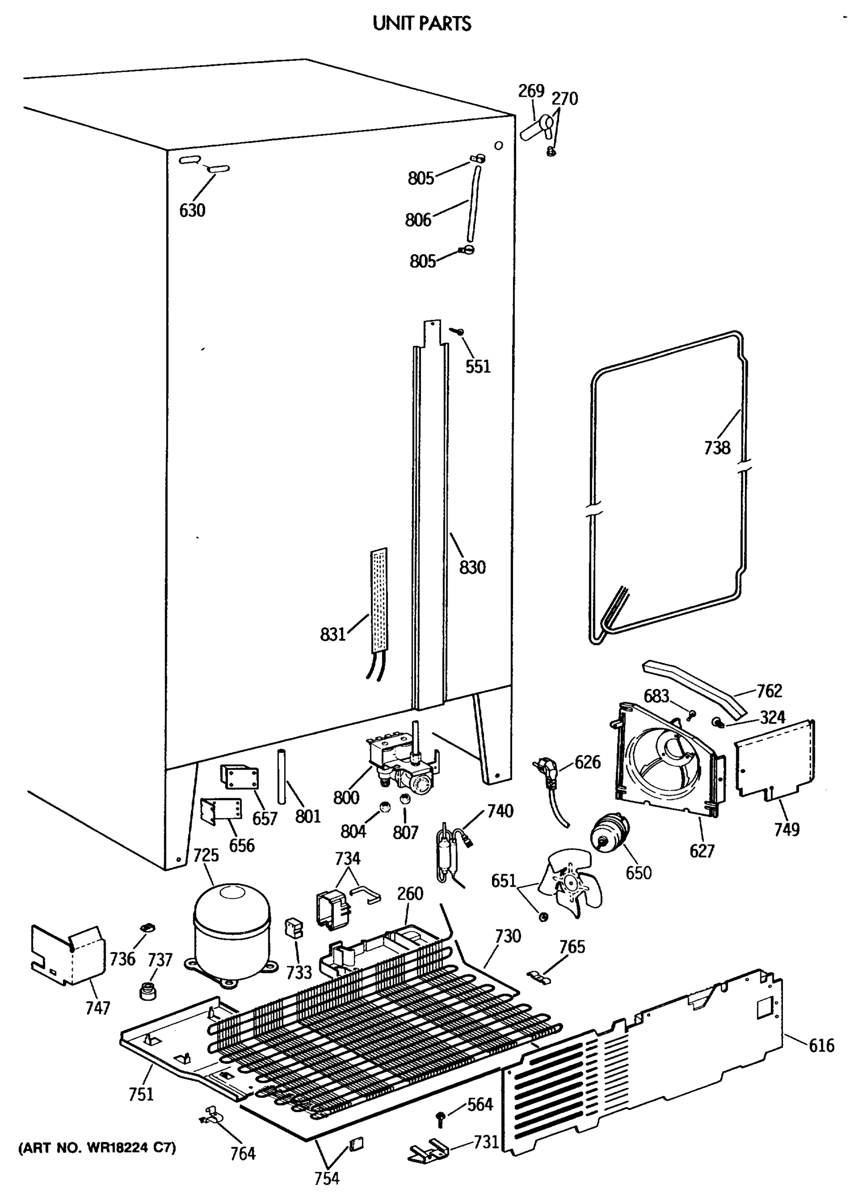 UNIT PARTS