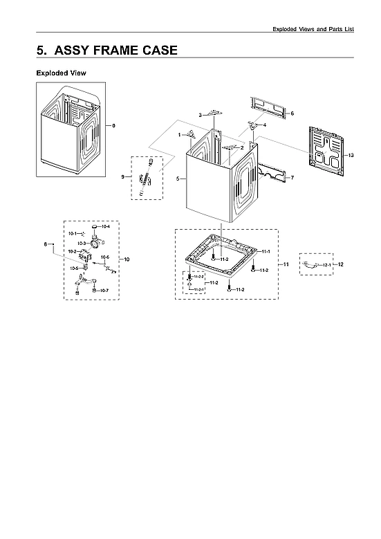 FRAME CASE ASSY