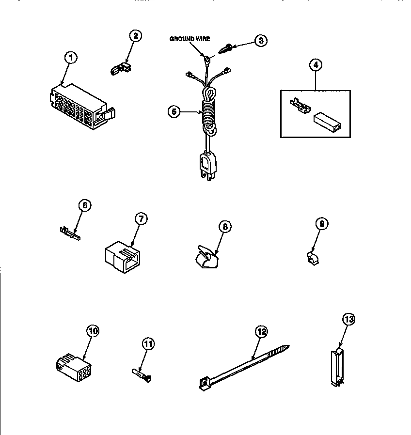 18 - POWER CORD AND TERMINALS