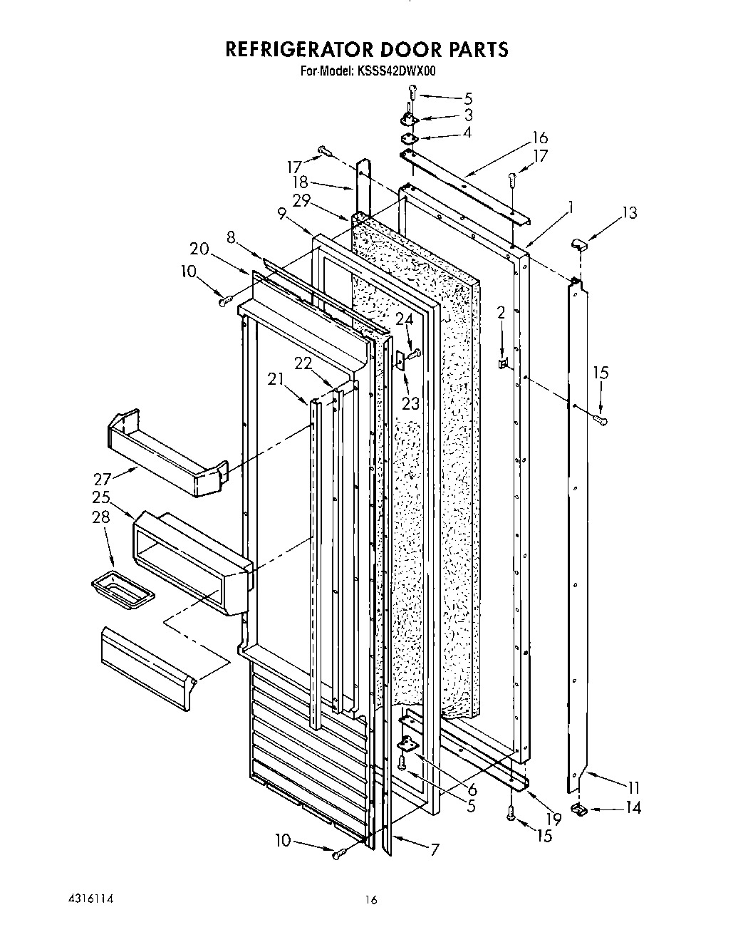 11 - REFRIGERATOR DOOR