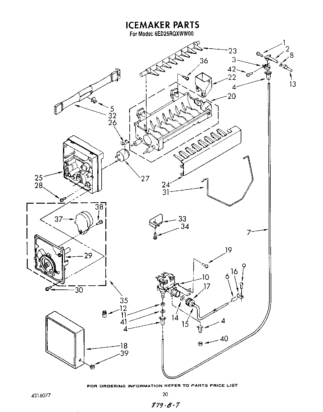 14 - ICE MAKER , LIT/OPTIONAL