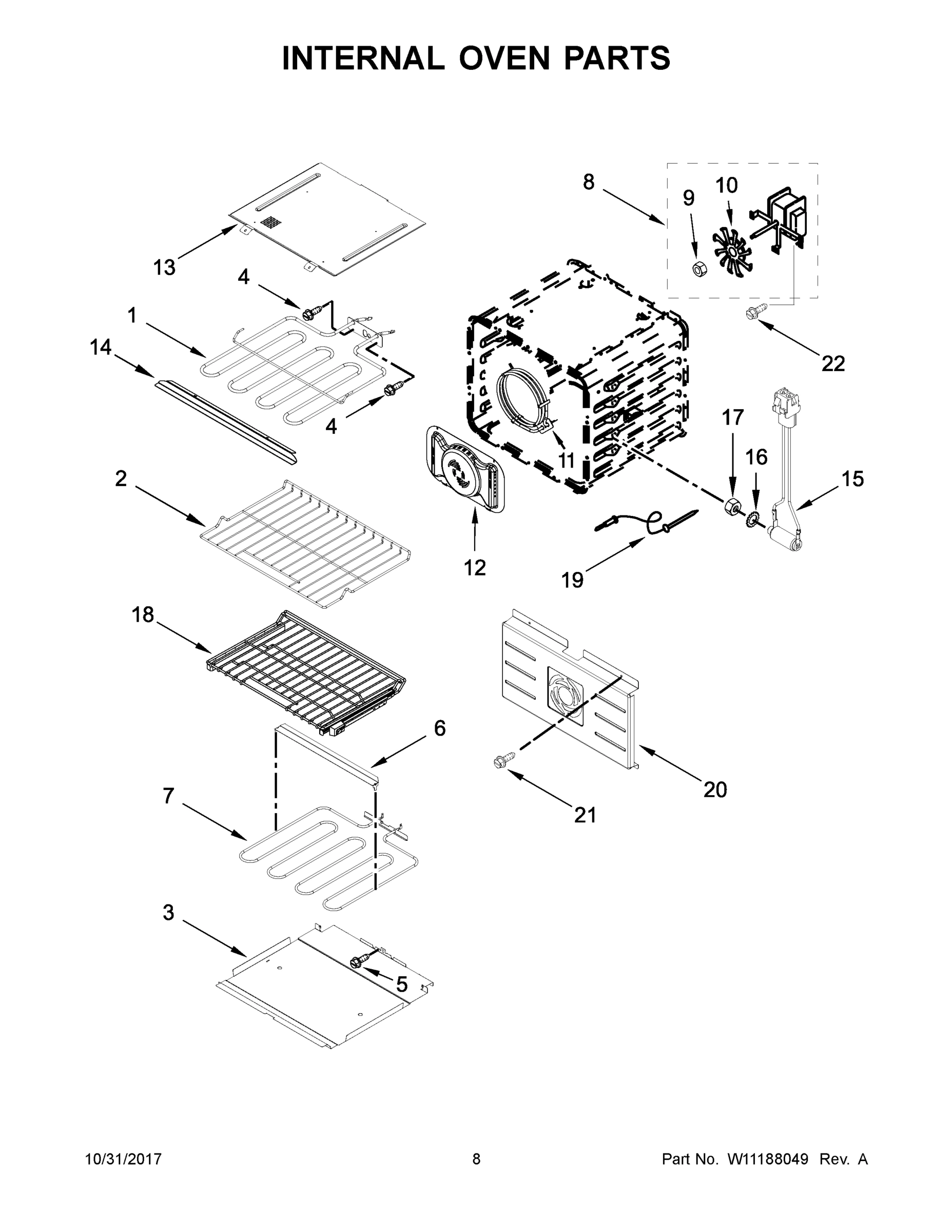 05 - INTERNAL OVEN PARTS