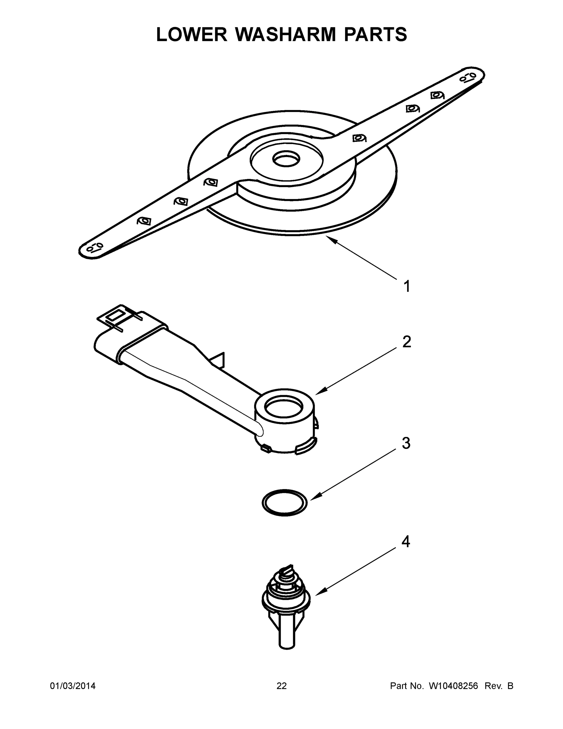 12 - LOWER WASHARM PARTS