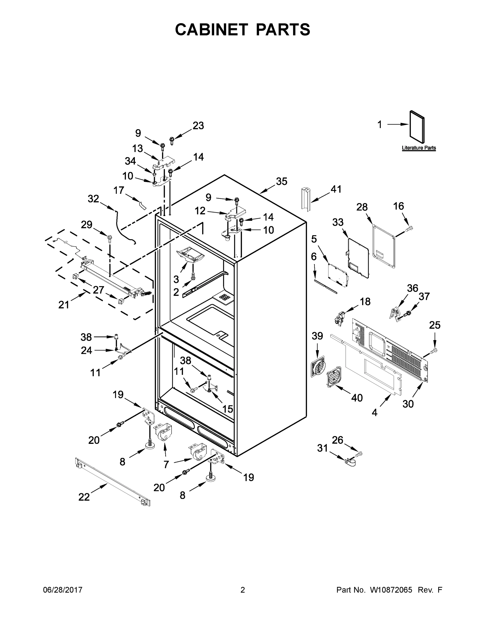 02 - CABINET PARTS