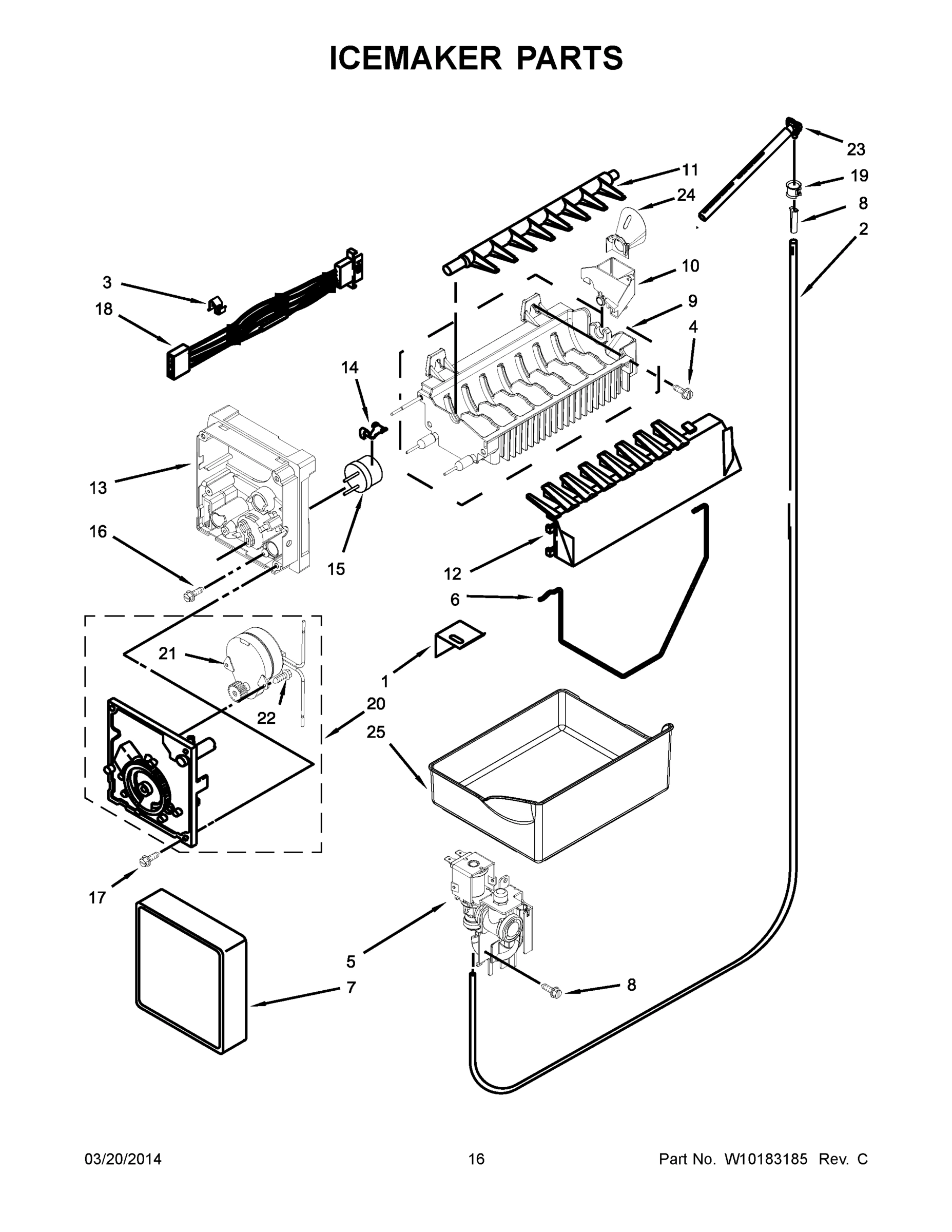 09 - ICEMAKER PARTS