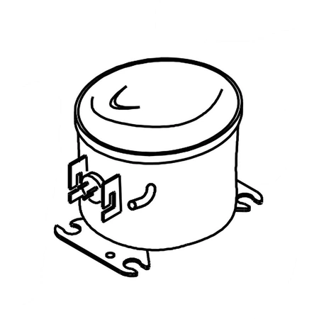 W11562741 Whirlpool Refrigerator Compressor