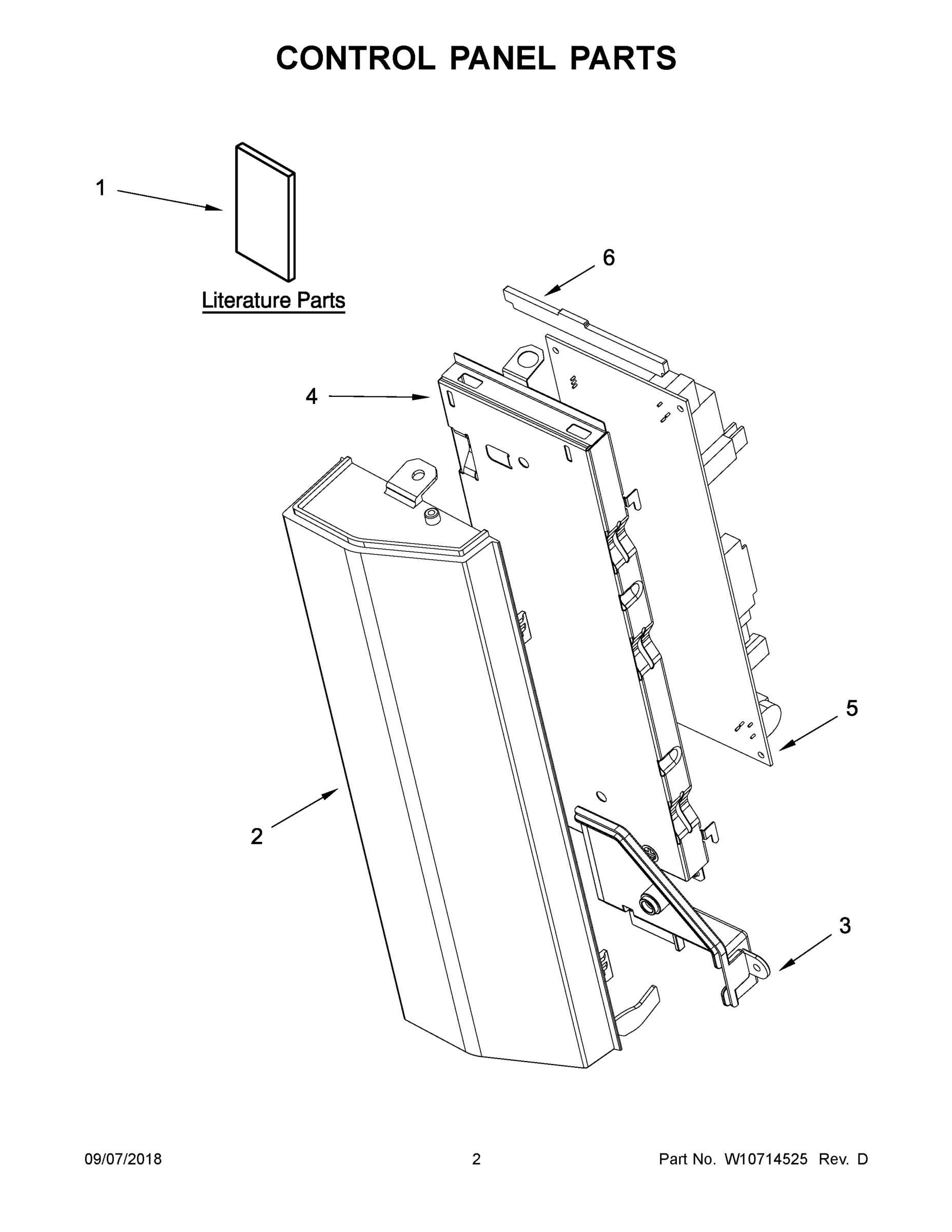 02 - CONTROL PANEL PARTS