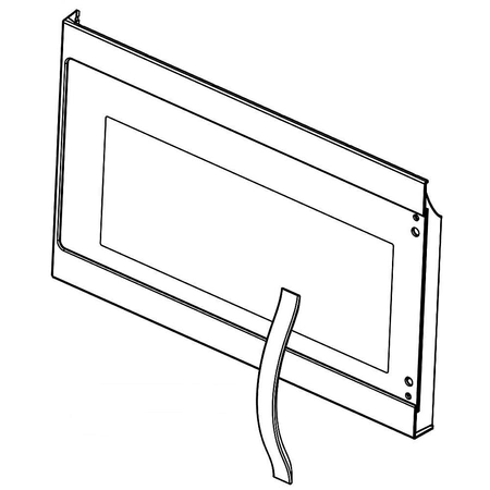 W11117575 Whirlpool Microwave Outer Door