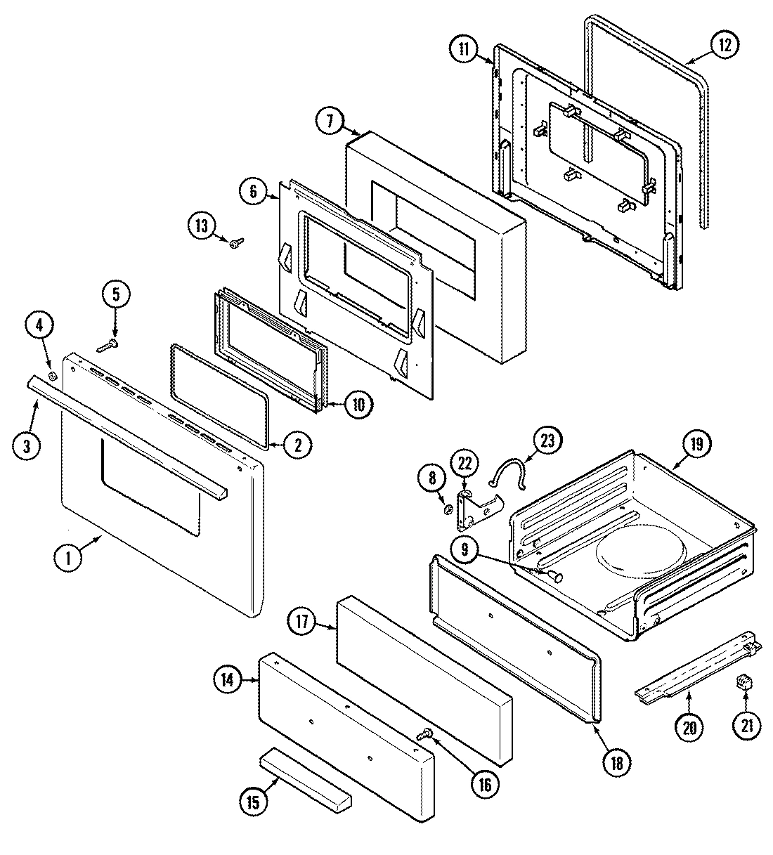 03 - DOOR/DRAWER (G3127WRx,G3127WRA-5)