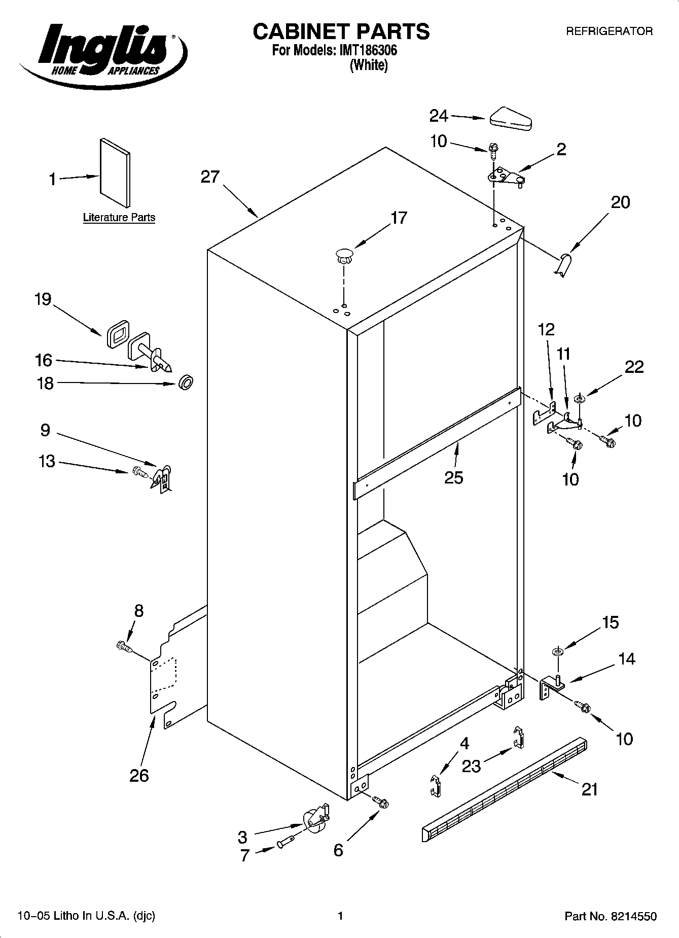 01 - CABINET PARTS