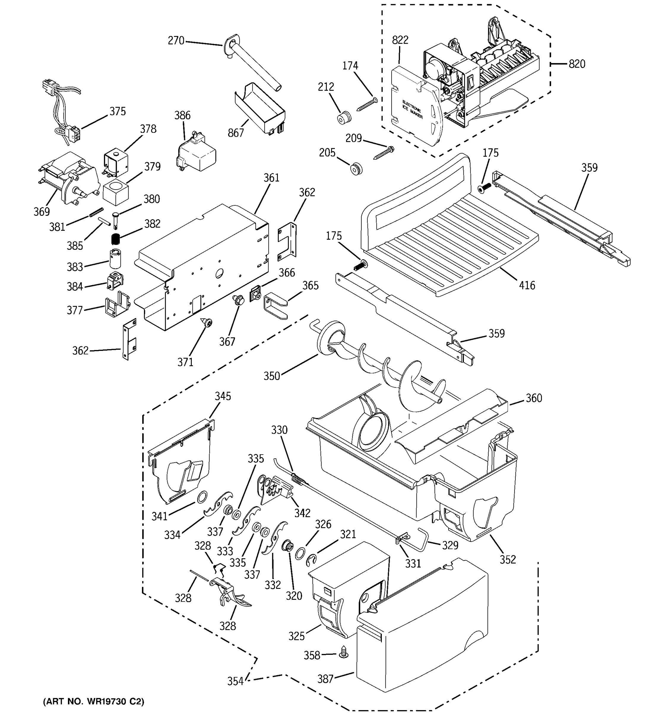 ICE MAKER & DISPENSER