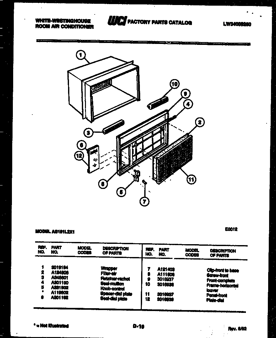 02 - CABINET PARTS