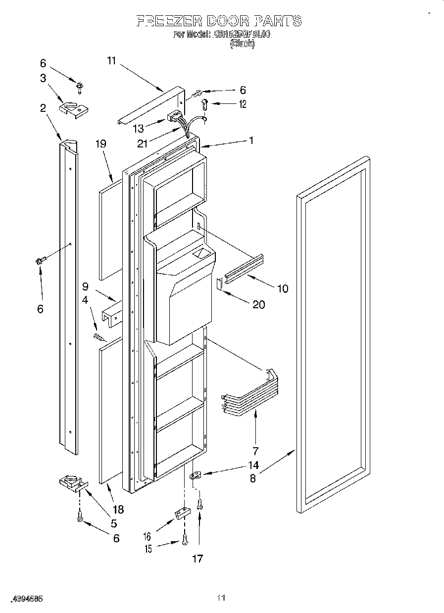 07 - FREEZER DOOR