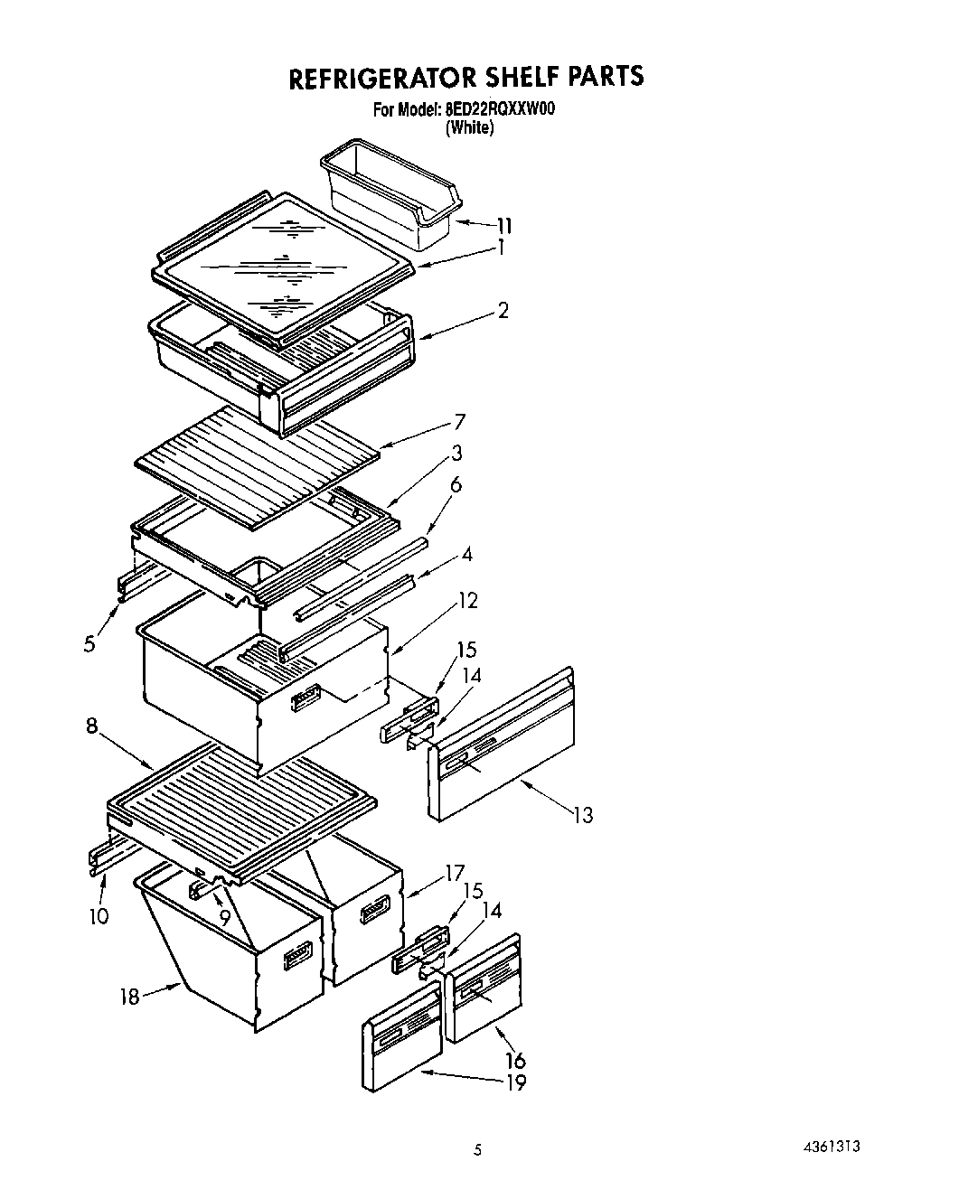 04 - REFRIGERATOR SHELF