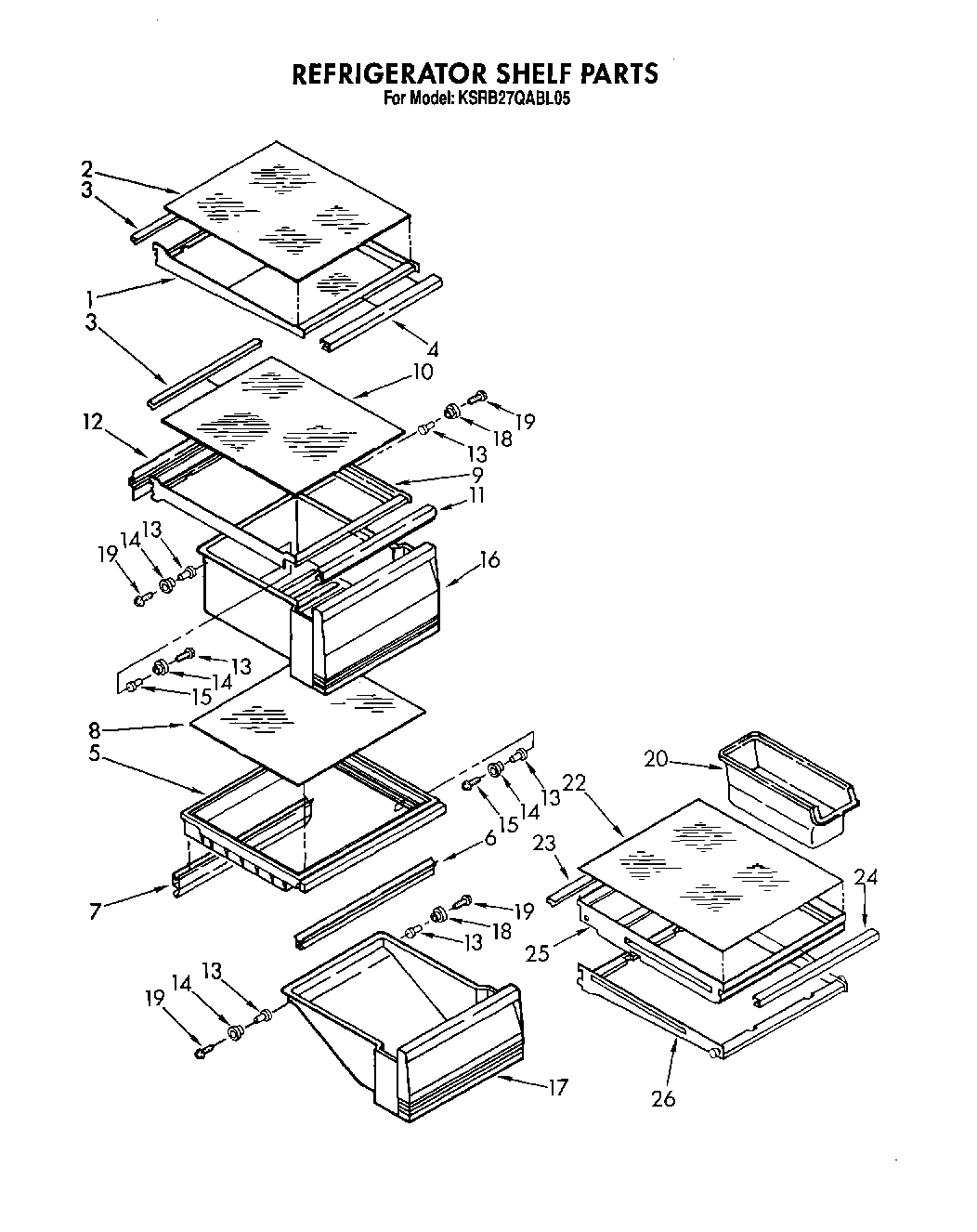 04 - REFRIGERATOR SHELF