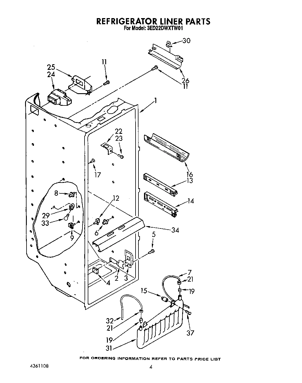 03 - REFRIGERATOR LINER
