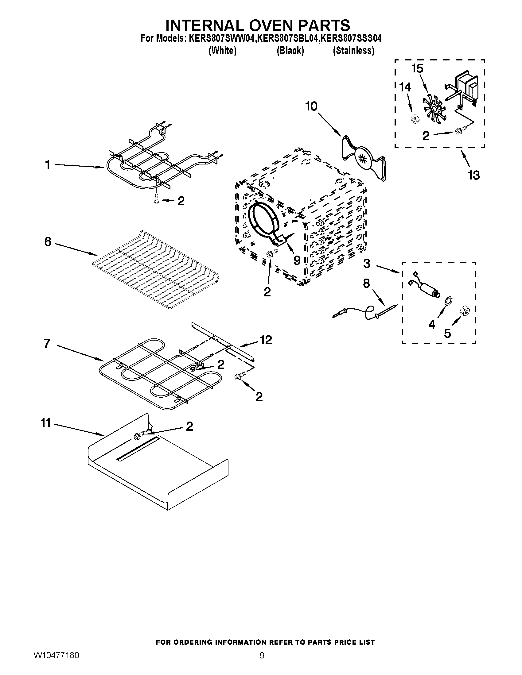 06 - INTERNAL OVEN PARTS