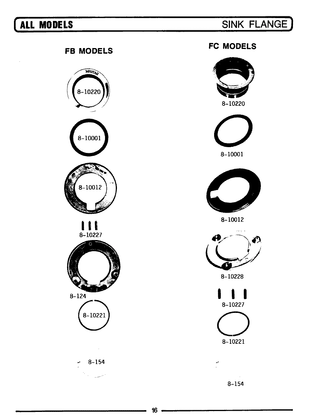 12 - SINK FLANGE