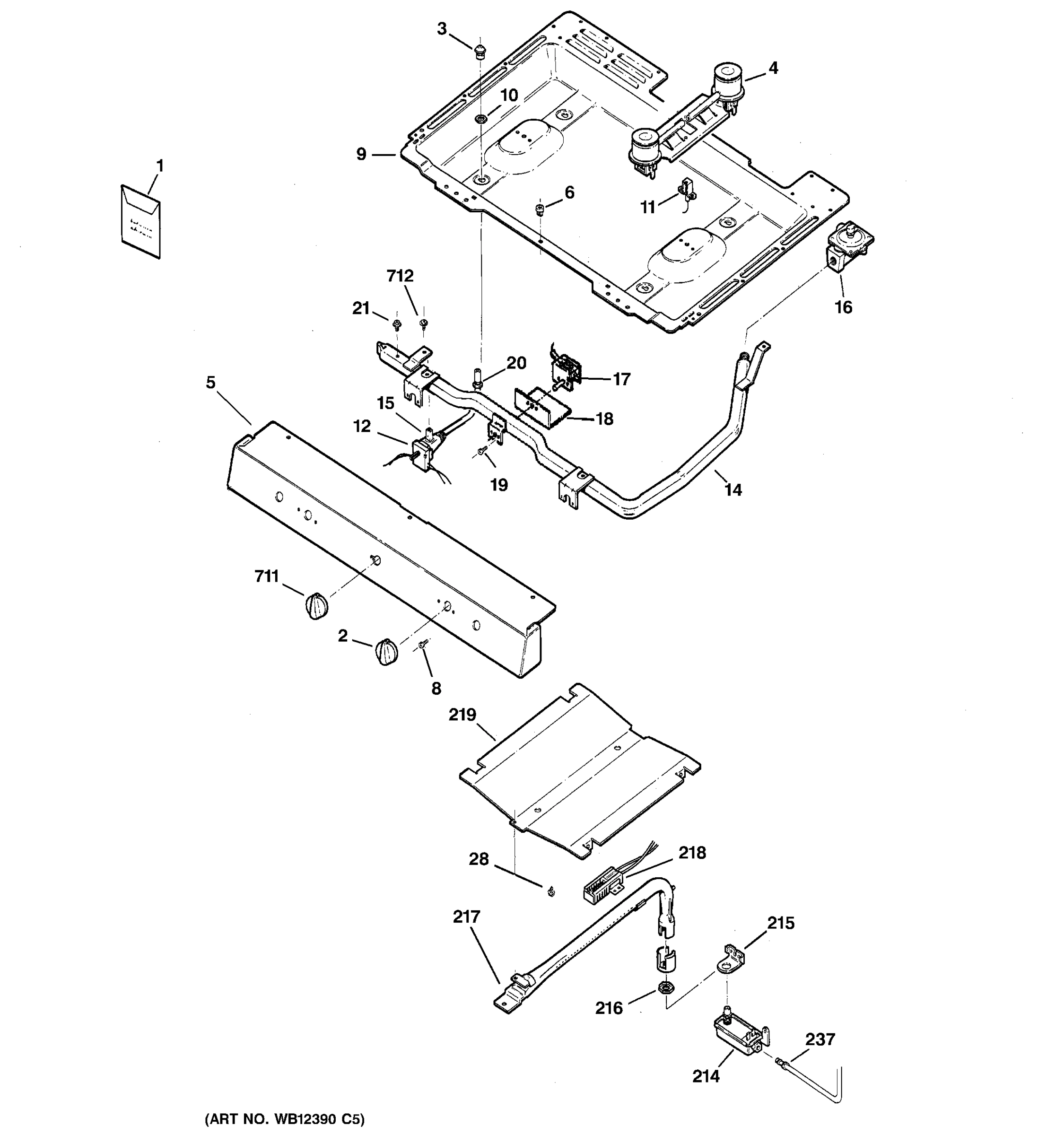 GAS & BURNER PARTS