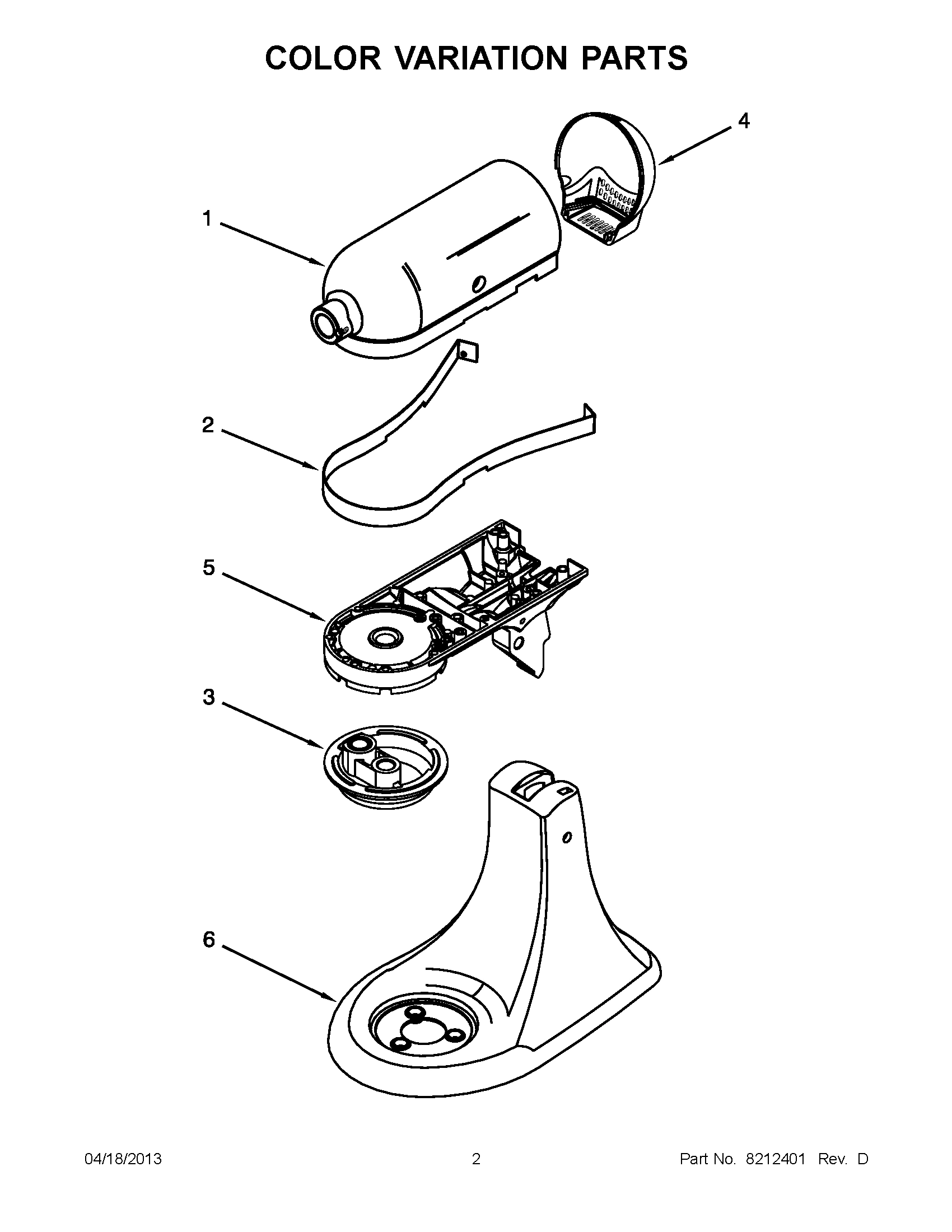 01 - COLOR VARIATION PARTS