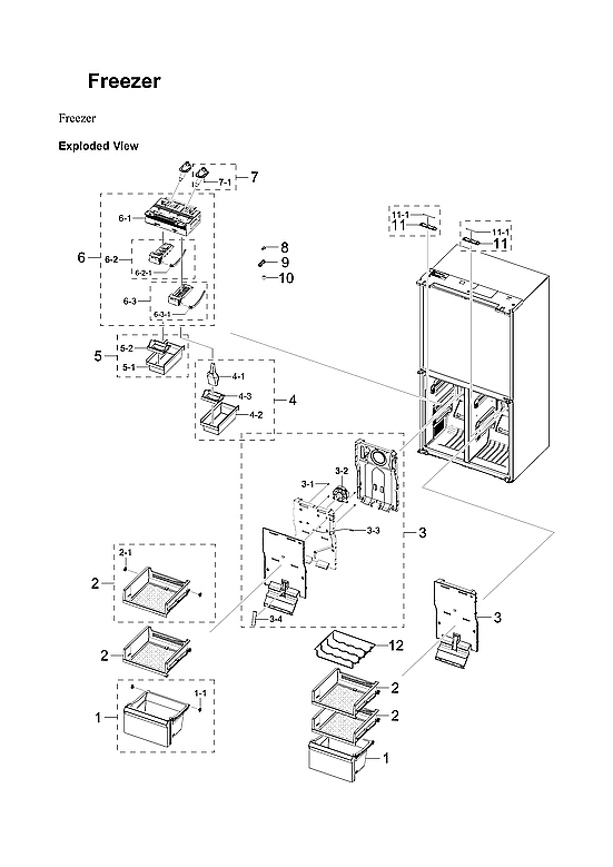 FREEZER PARTS