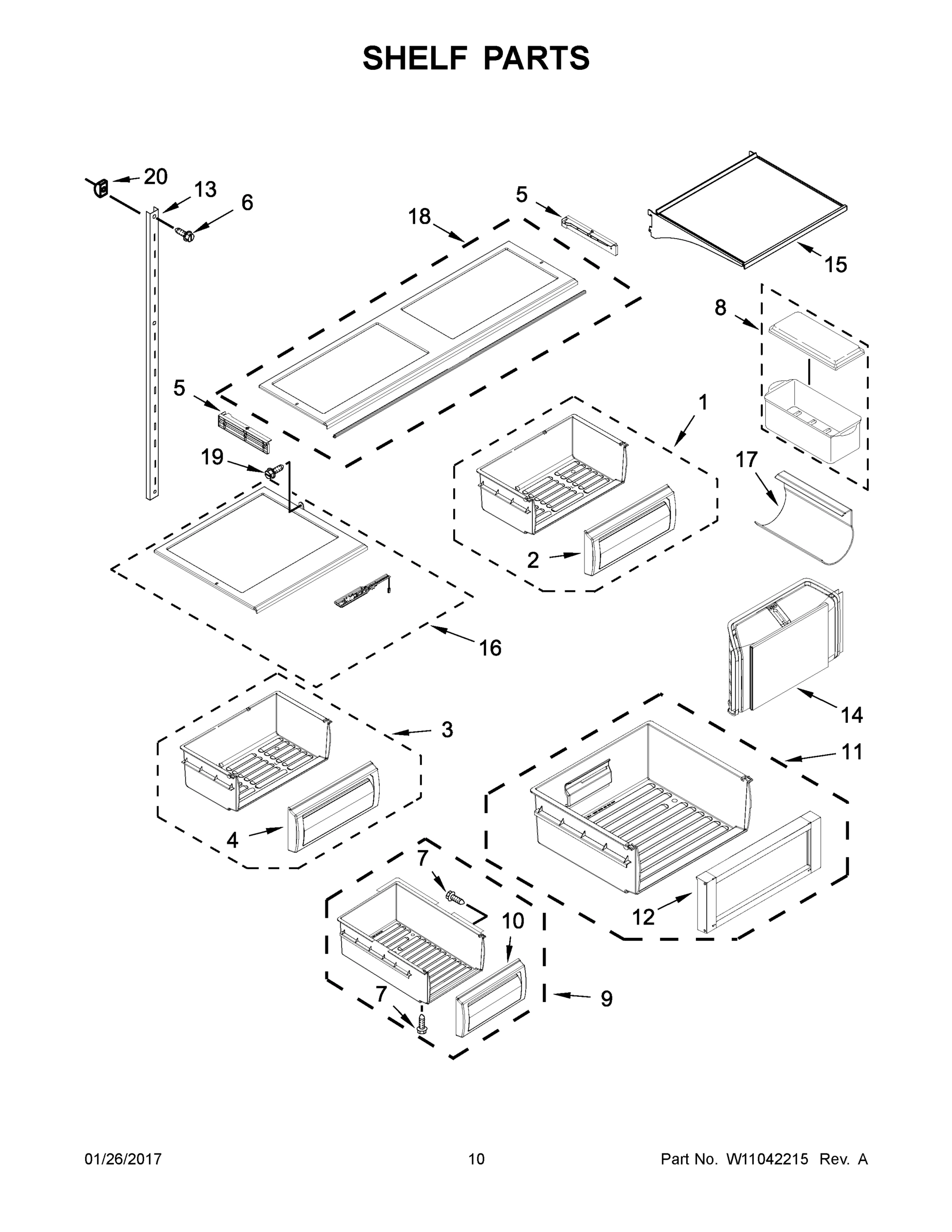 06 - SHELF PARTS