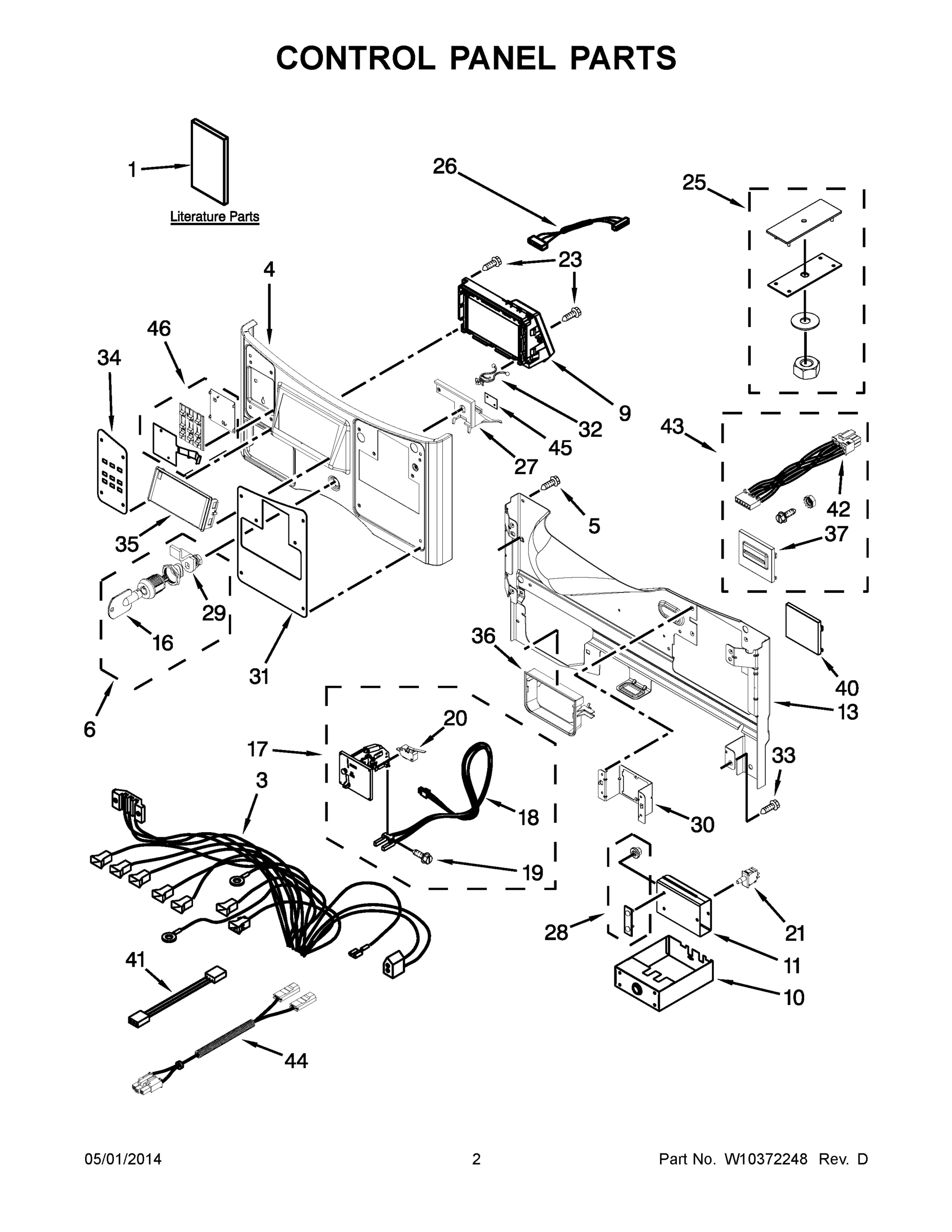 02 - CONTROL PANEL PARTS