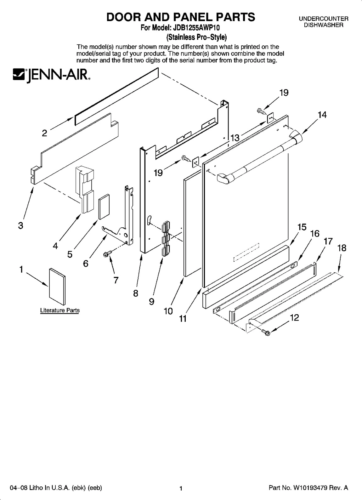 01 - DOOR AND PANEL PARTS