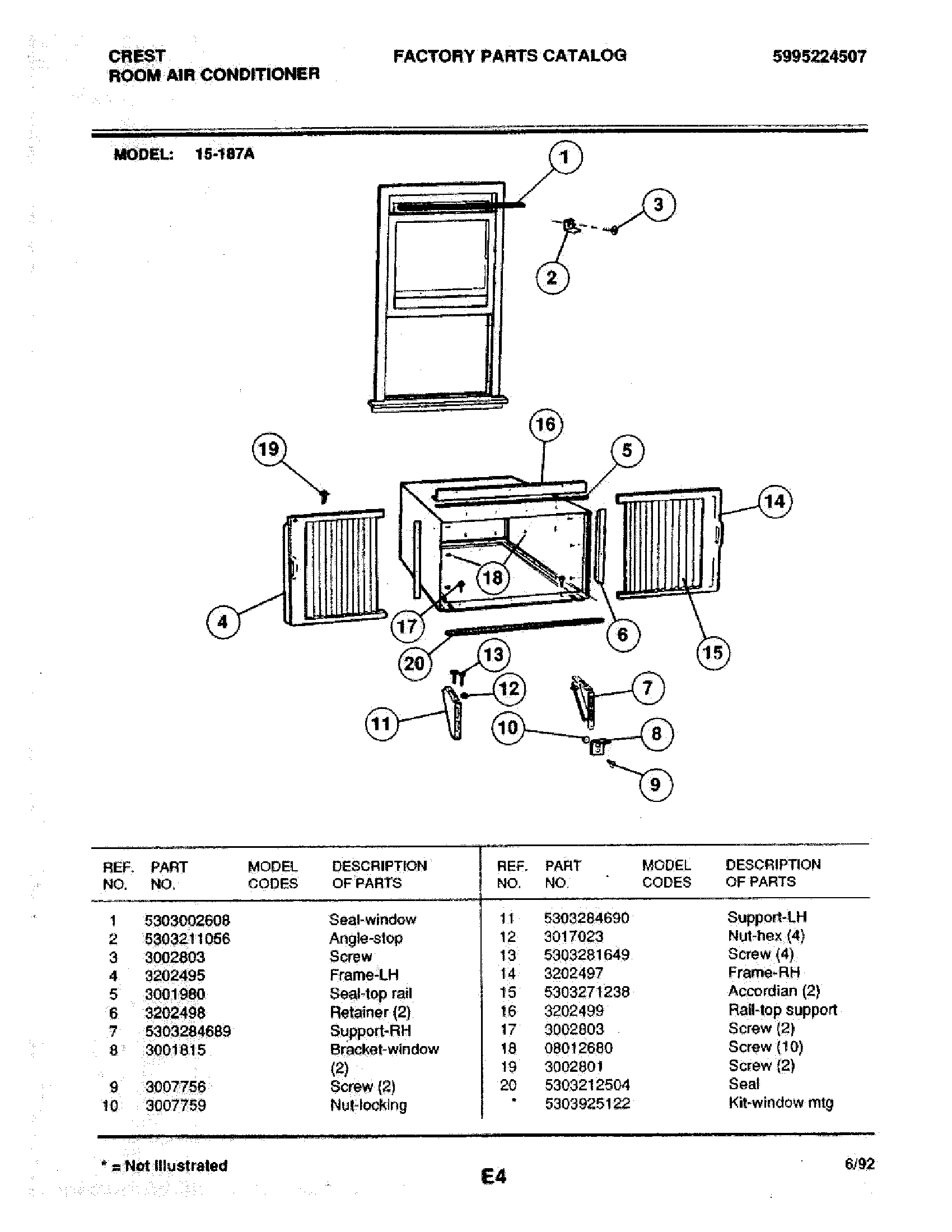 07 - WINDOW MOUNTING ASSEMBLY