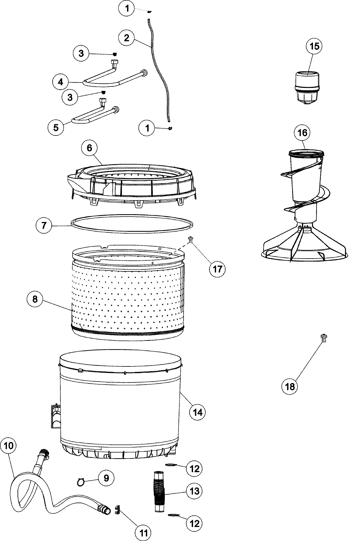04 - INNER - OUTER TUB