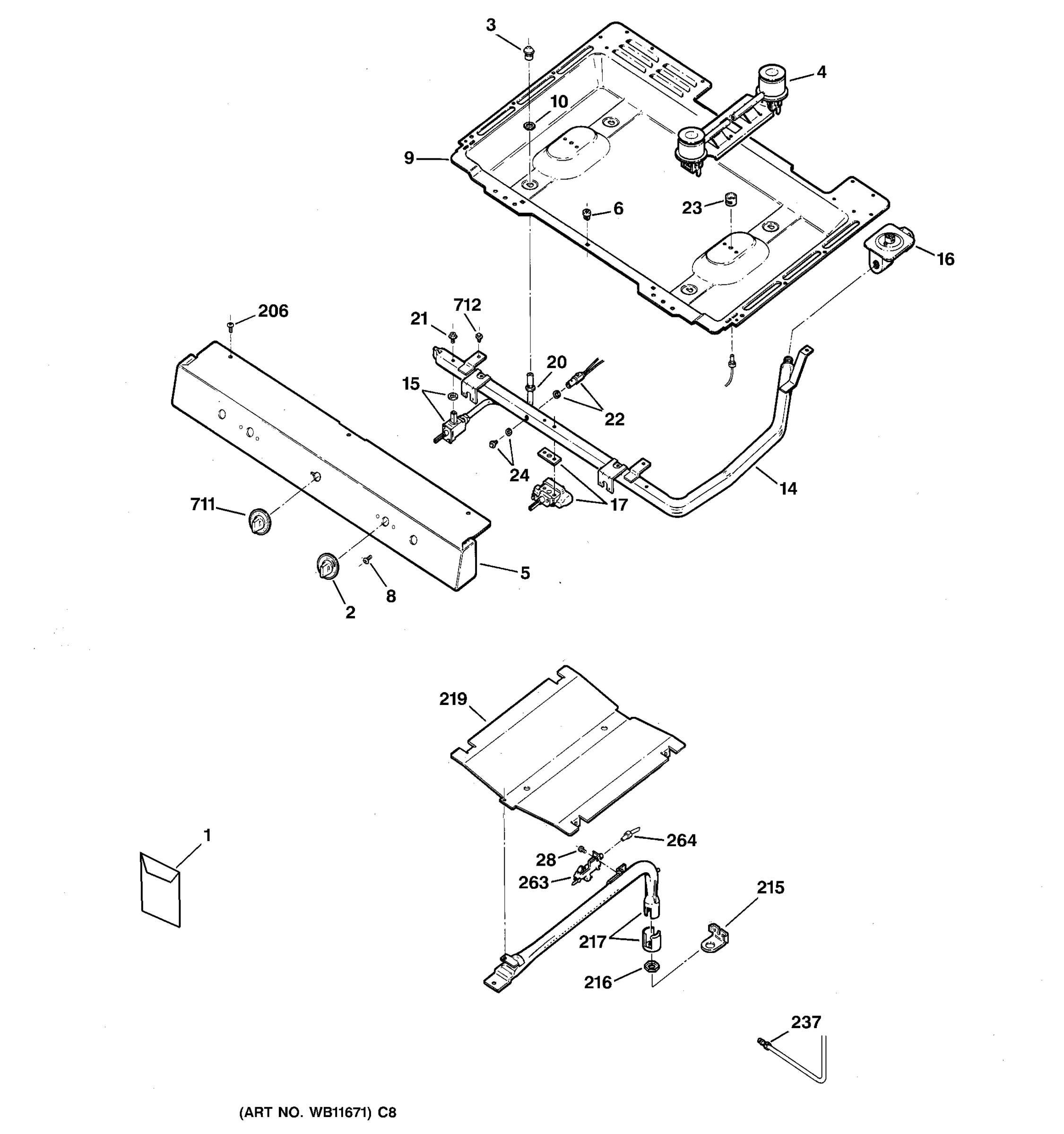 GAS & BURNER PARTS