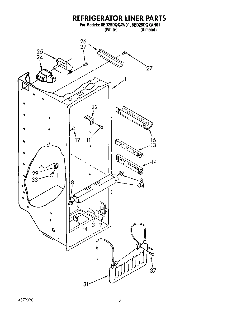 02 - REFRIGERATOR LINER
