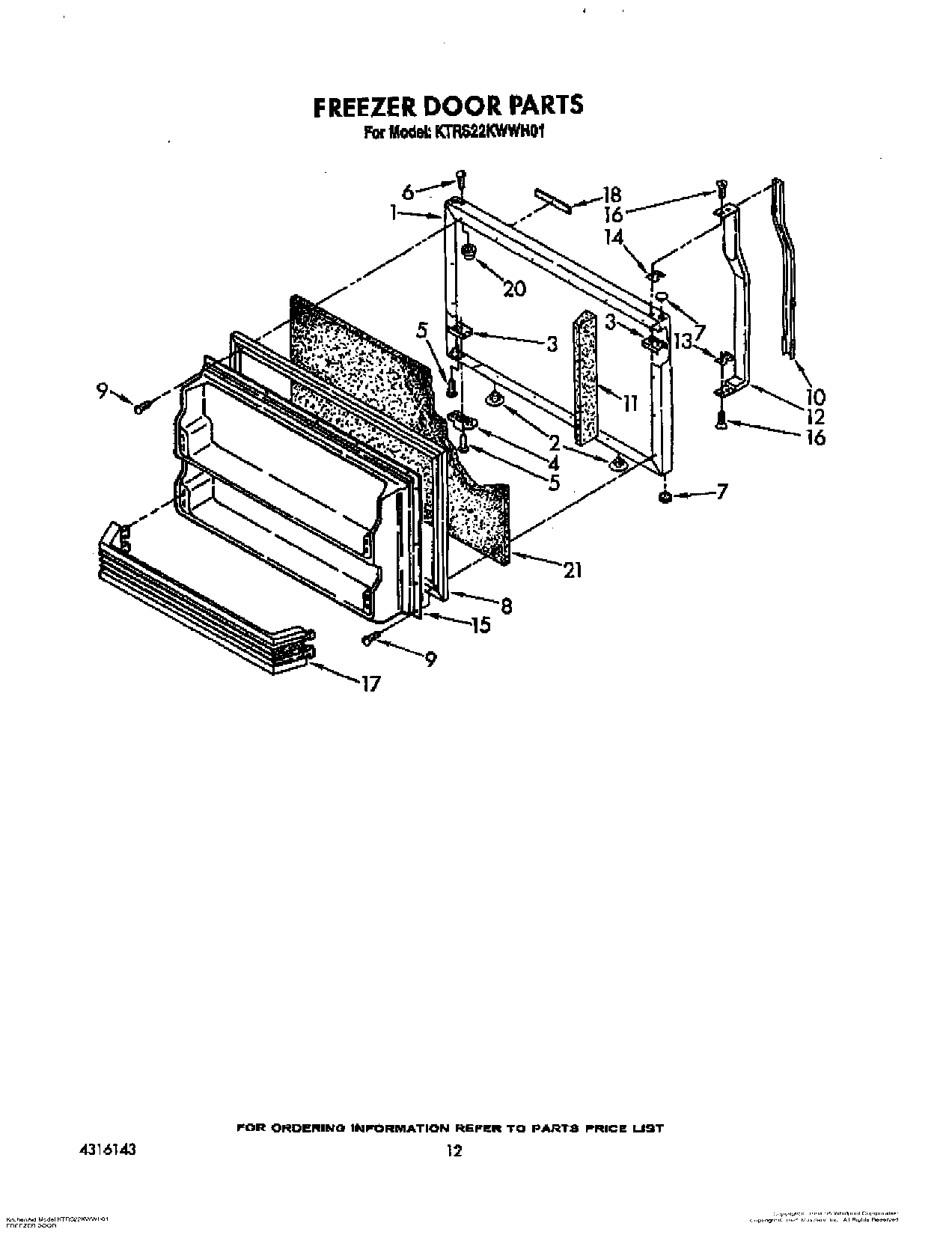 08 - FREEZER DOOR