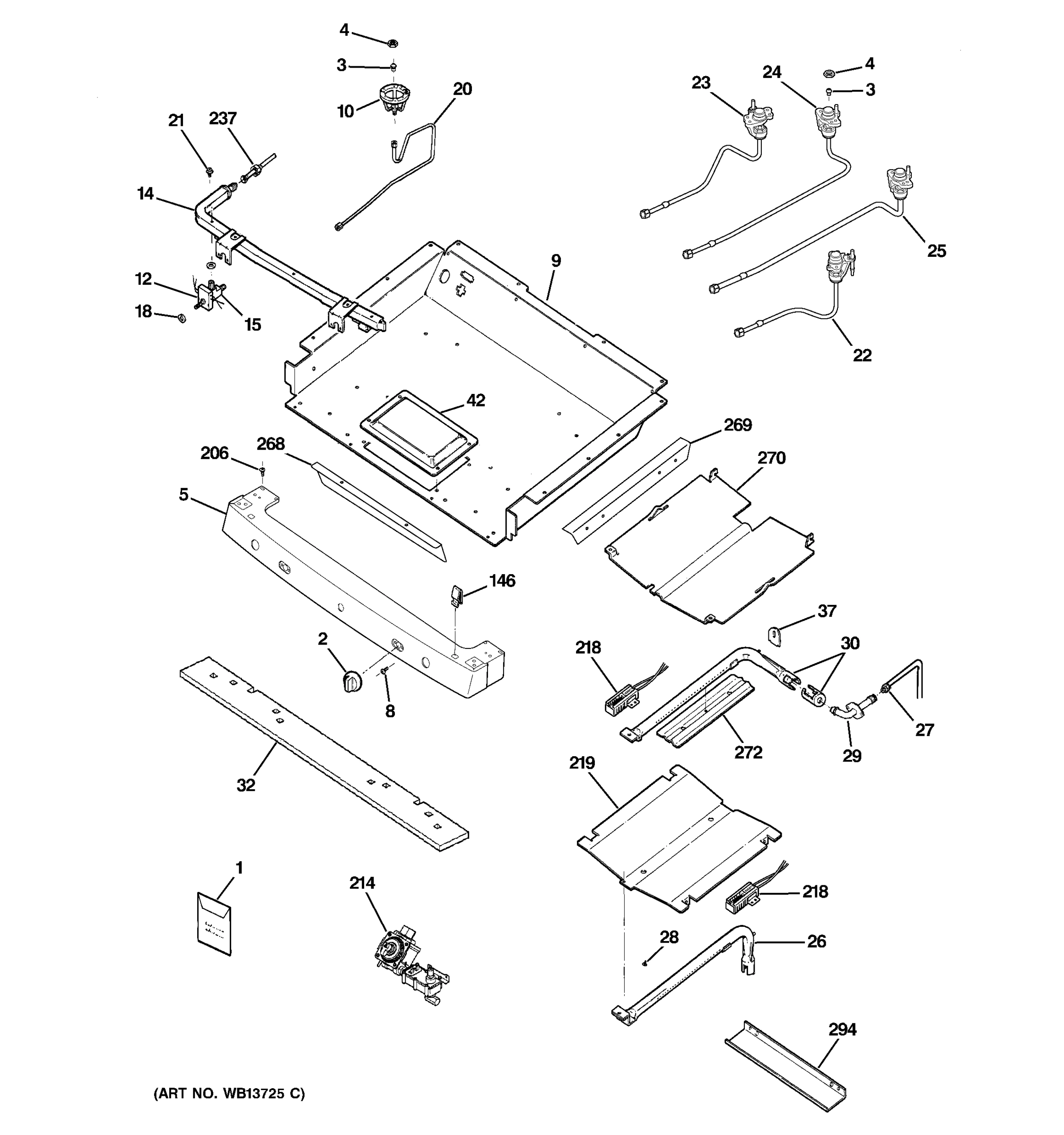 GAS & BURNER PARTS