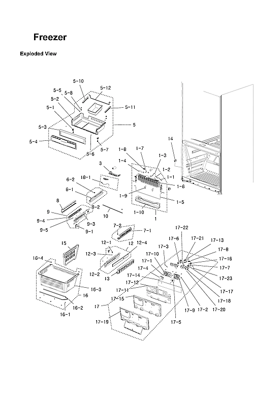 FREEZER PARTS