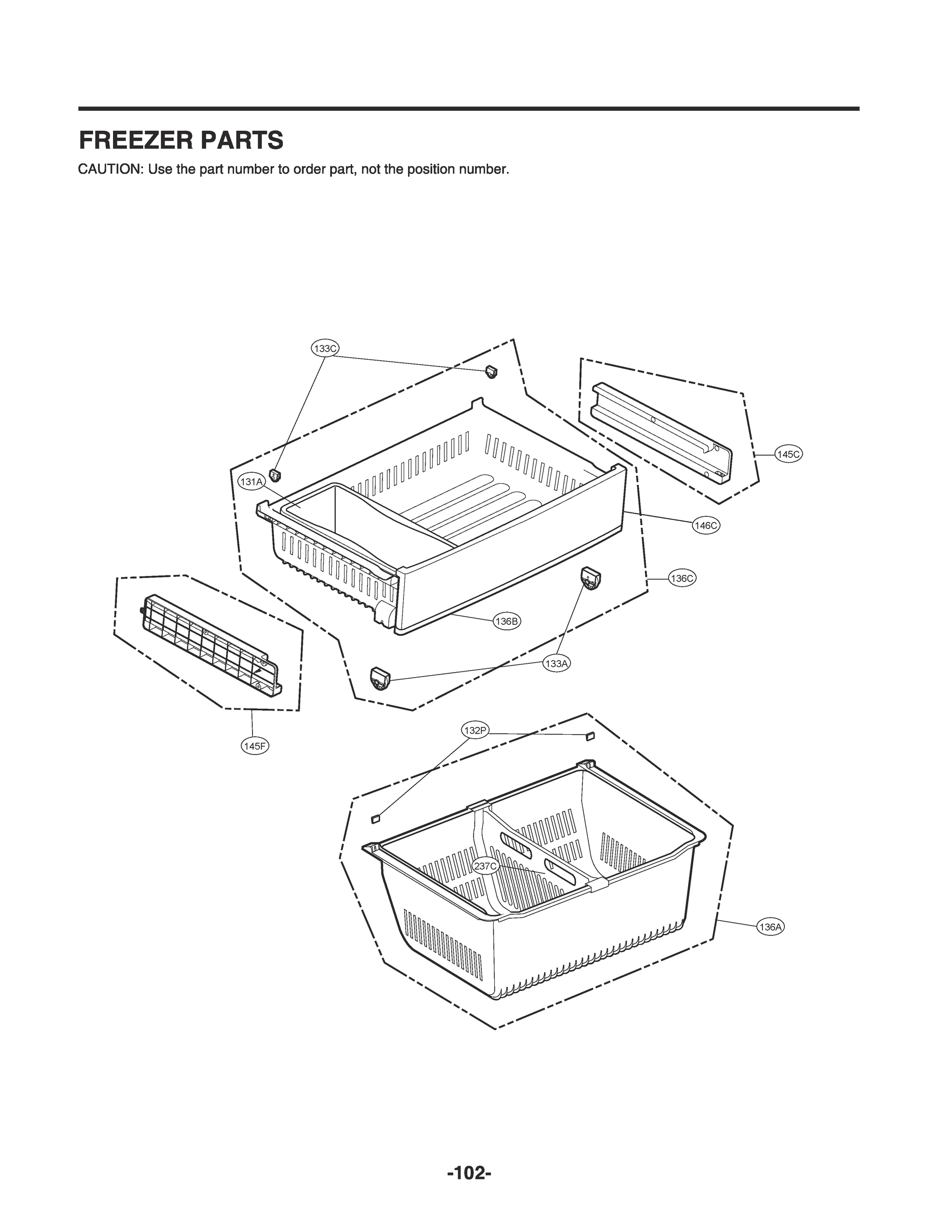 FREEZER PARTS