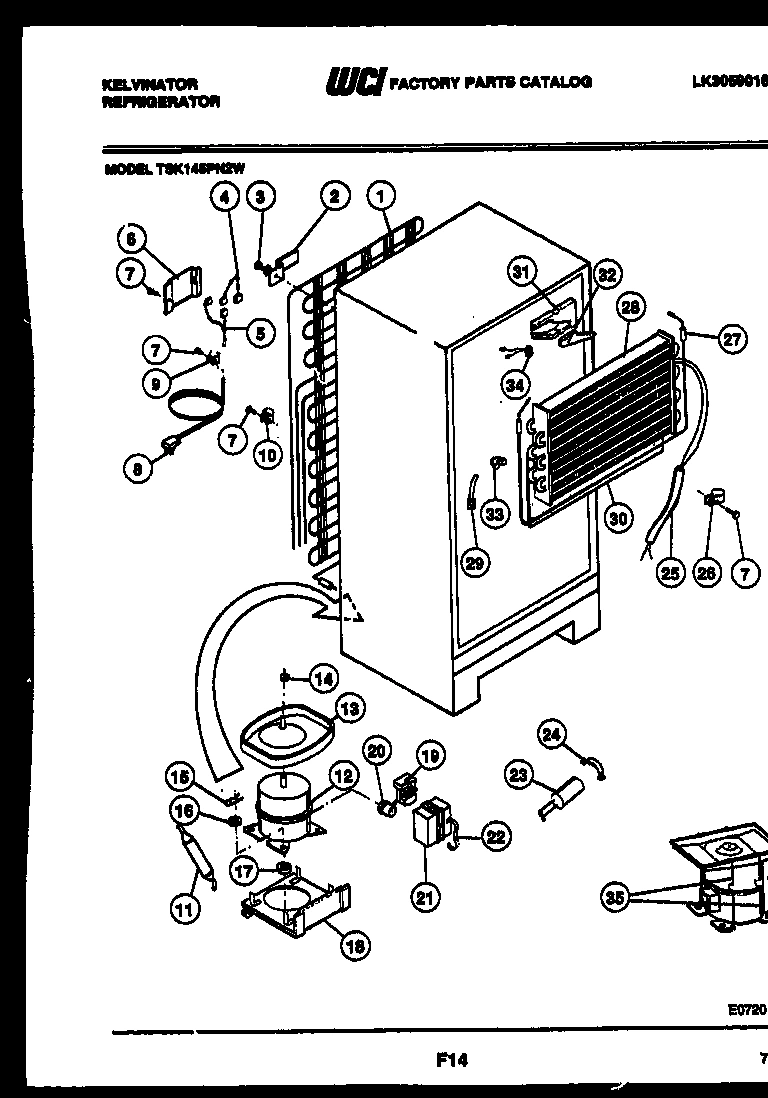 05 - SYSTEM AND AUTOMATIC DEFROST PARTS