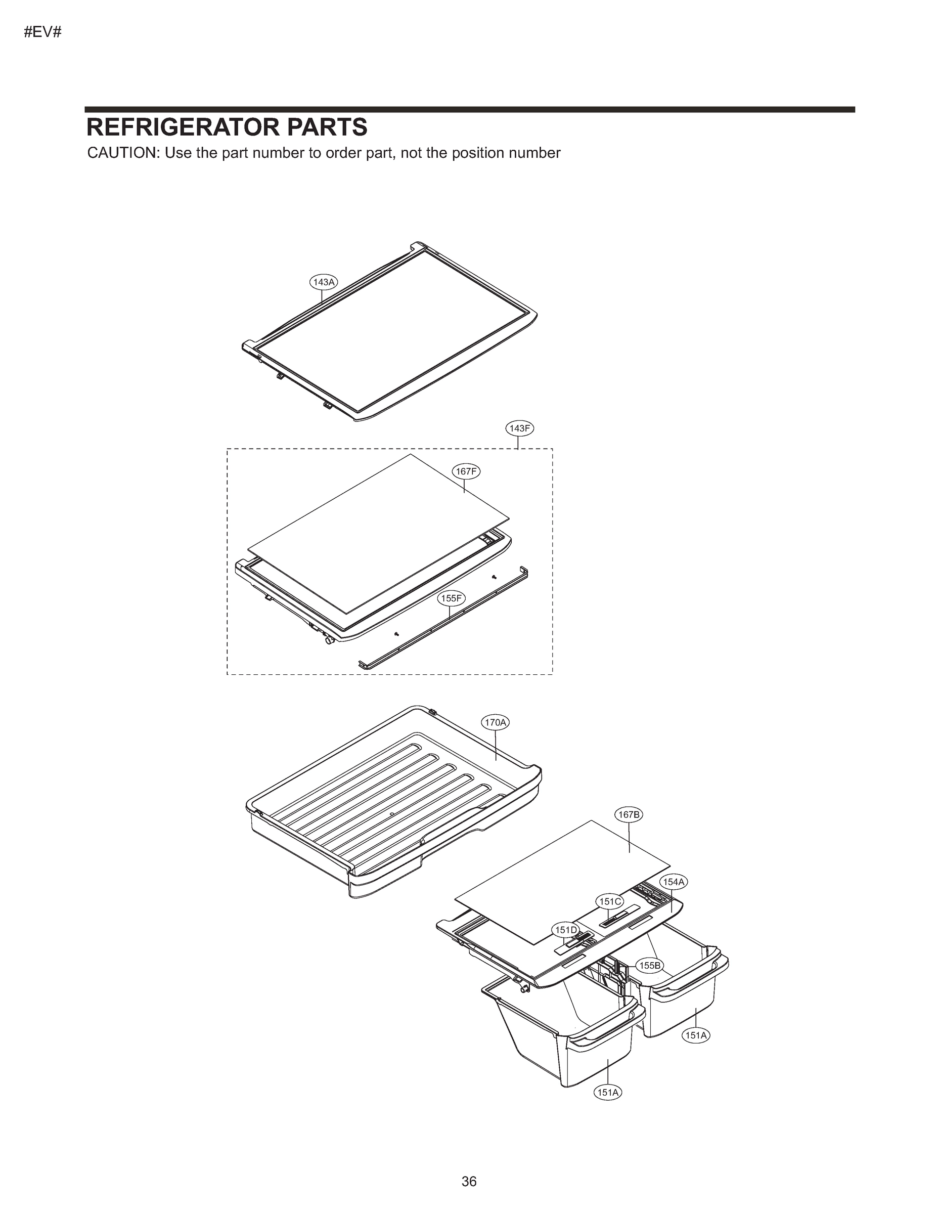 REFRIGERATOR PARTS