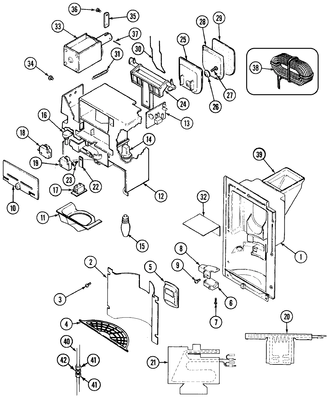 05 - ICE & WATER DISPENSER