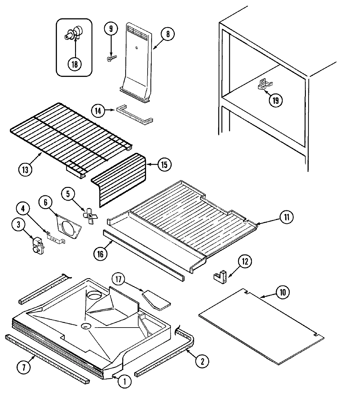 01 - FREEZER COMPARTMENT
