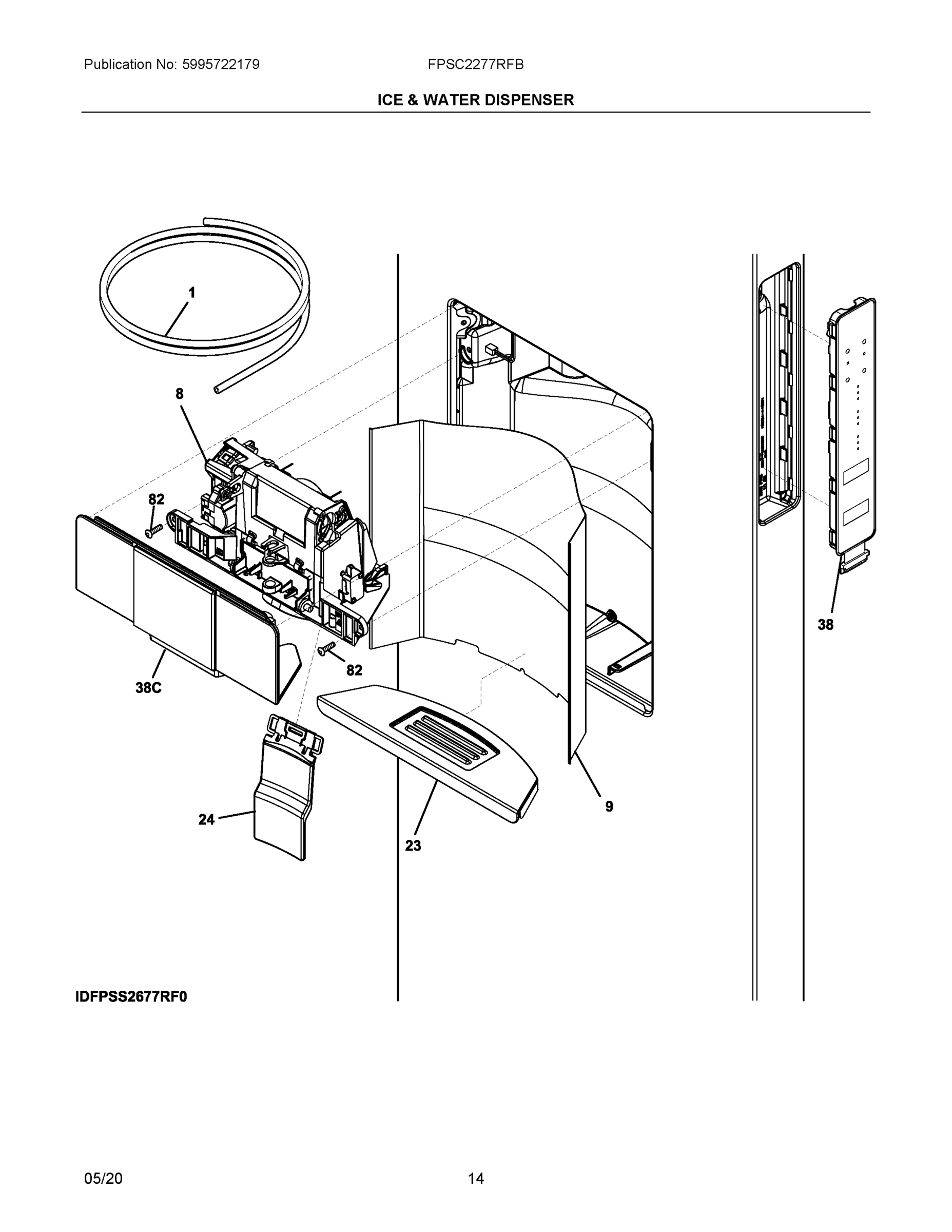 08 - ICE & WATER DISPENSER