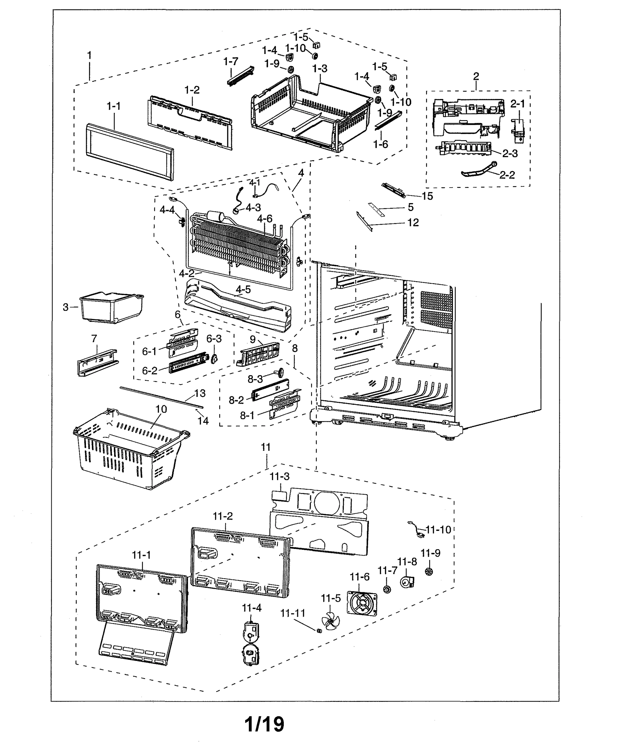 FREEZER PARTS