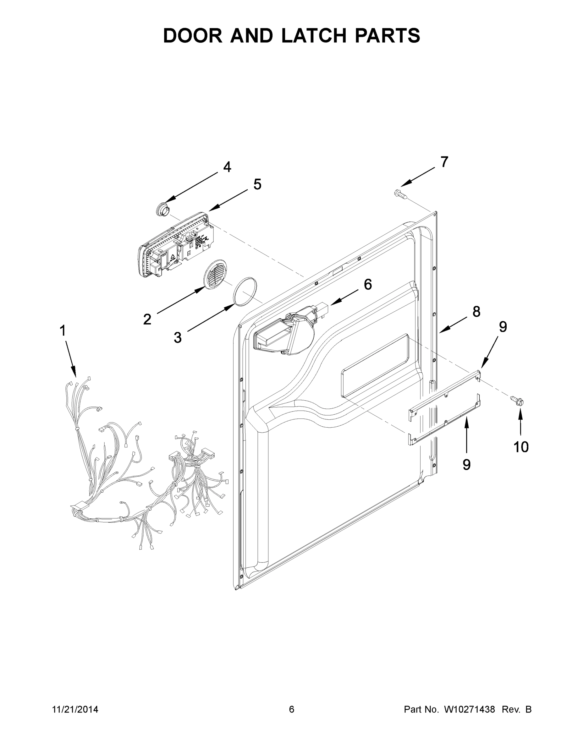 04 - DOOR AND LATCH PARTS