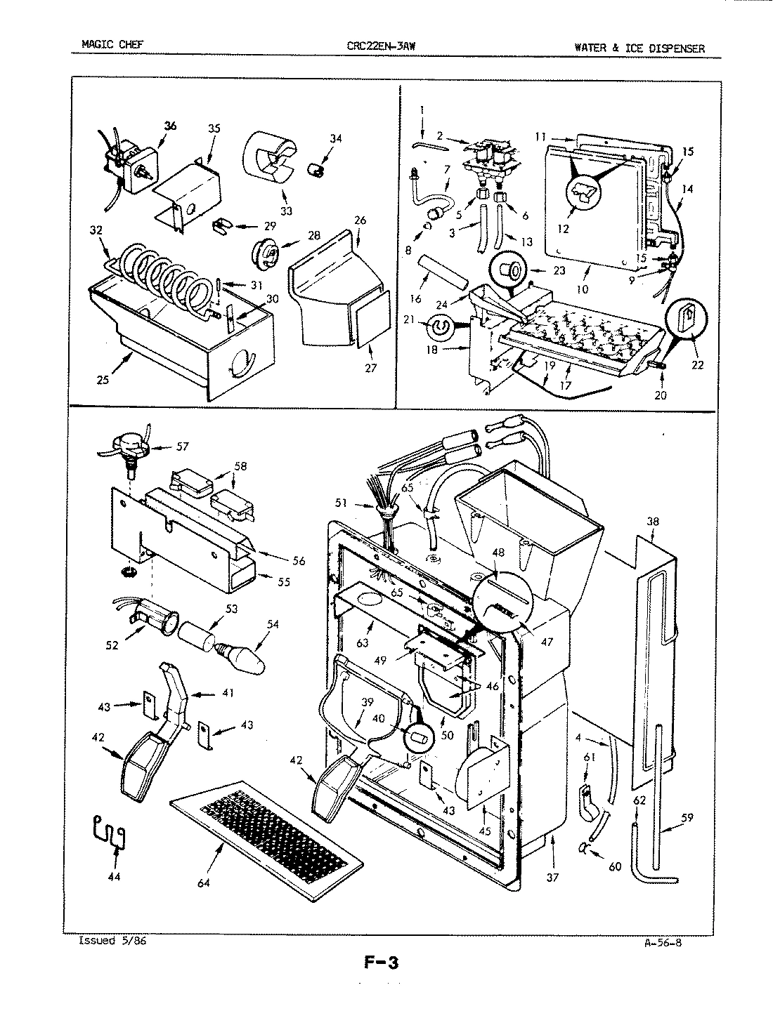 05 - WATER & ICE DISPENSER