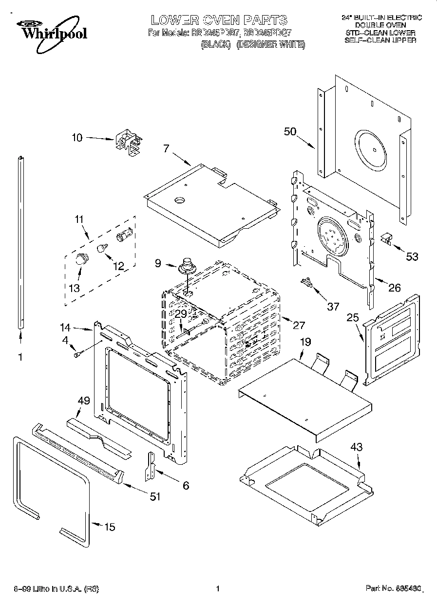 01 - LOWER OVEN